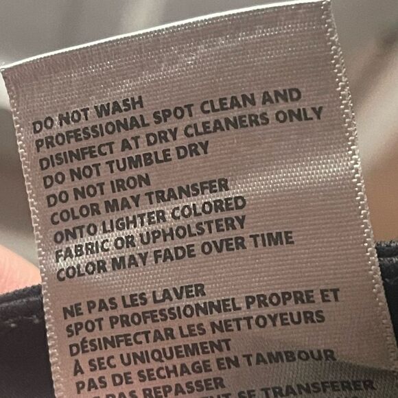 L’AGENCE Margot Skinny High Rise Contrast Coated Noir - Picture 15 of 15